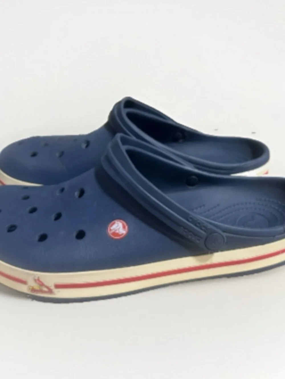 MLB ST.  LOUIS CARCINALS CROCS Clogs Men's Size 13 Slip On Shoe